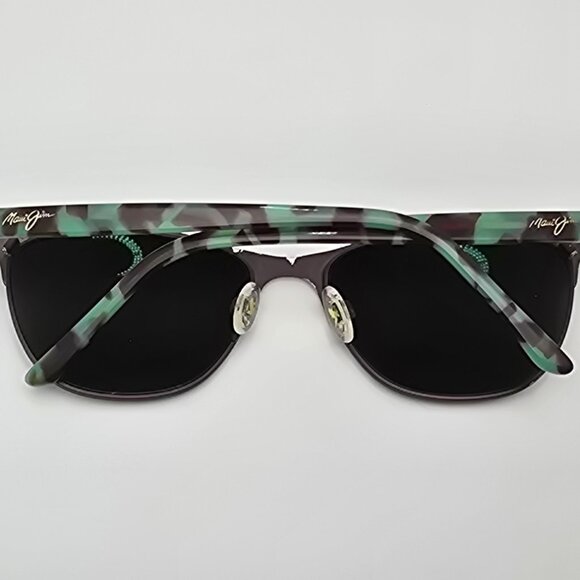 Maui Jim MJ729-01S Popoki Satin Chocolate Frame Polarized HCL Bronze Sunglasses - Picture 10 of 16